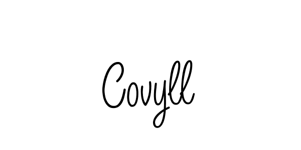 How to make Covyll signature? Angelique-Rose-font-FFP is a professional autograph style. Create handwritten signature for Covyll name. Covyll signature style 5 images and pictures png