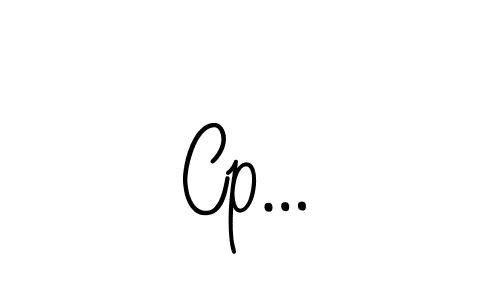 How to make Cp… signature? Angelique-Rose-font-FFP is a professional autograph style. Create handwritten signature for Cp… name. Cp… signature style 5 images and pictures png