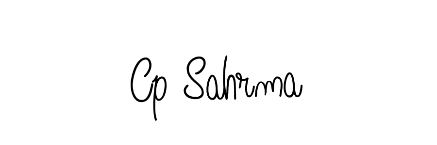 Design your own signature with our free online signature maker. With this signature software, you can create a handwritten (Angelique-Rose-font-FFP) signature for name Cp Sahrma. Cp Sahrma signature style 5 images and pictures png