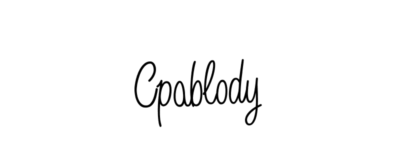 Also we have Cpablody name is the best signature style. Create professional handwritten signature collection using Angelique-Rose-font-FFP autograph style. Cpablody signature style 5 images and pictures png