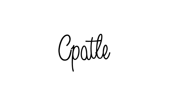 You should practise on your own different ways (Angelique-Rose-font-FFP) to write your name (Cpatle) in signature. don't let someone else do it for you. Cpatle signature style 5 images and pictures png