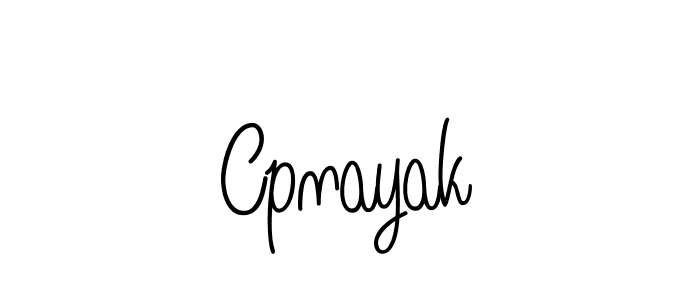 Make a beautiful signature design for name Cpnayak. With this signature (Angelique-Rose-font-FFP) style, you can create a handwritten signature for free. Cpnayak signature style 5 images and pictures png