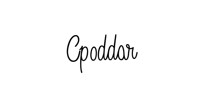 The best way (Angelique-Rose-font-FFP) to make a short signature is to pick only two or three words in your name. The name Cpoddar include a total of six letters. For converting this name. Cpoddar signature style 5 images and pictures png