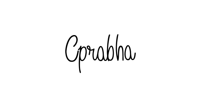 Make a beautiful signature design for name Cprabha. Use this online signature maker to create a handwritten signature for free. Cprabha signature style 5 images and pictures png