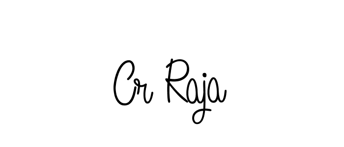 How to Draw Cr Raja signature style? Angelique-Rose-font-FFP is a latest design signature styles for name Cr Raja. Cr Raja signature style 5 images and pictures png