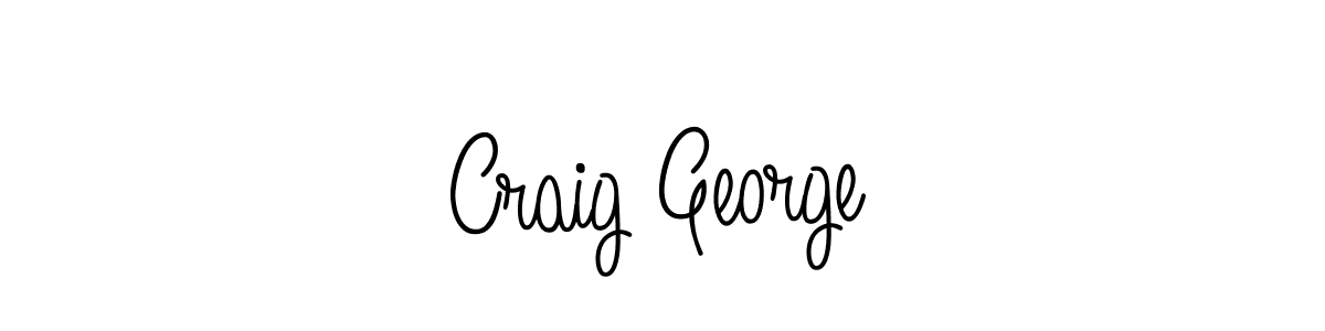 Also we have Craig George name is the best signature style. Create professional handwritten signature collection using Angelique-Rose-font-FFP autograph style. Craig George signature style 5 images and pictures png