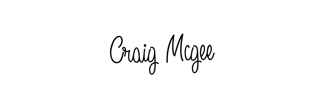 The best way (Angelique-Rose-font-FFP) to make a short signature is to pick only two or three words in your name. The name Craig Mcgee include a total of six letters. For converting this name. Craig Mcgee signature style 5 images and pictures png