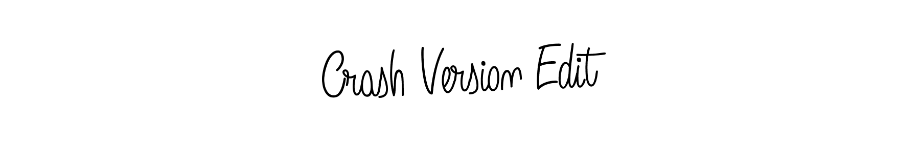 Make a beautiful signature design for name Crash Version Edit. Use this online signature maker to create a handwritten signature for free. Crash Version Edit signature style 5 images and pictures png