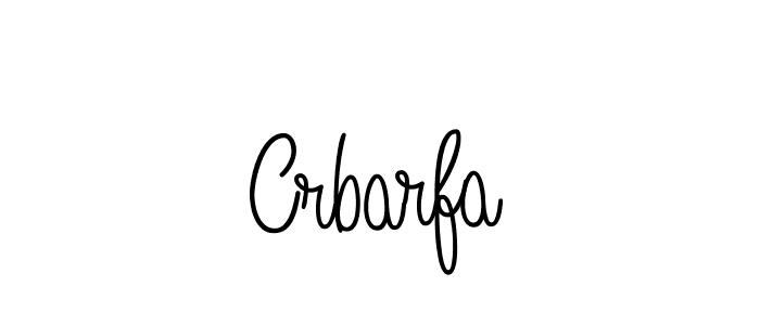 How to make Crbarfa signature? Angelique-Rose-font-FFP is a professional autograph style. Create handwritten signature for Crbarfa name. Crbarfa signature style 5 images and pictures png