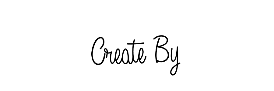 How to make Create By name signature. Use Angelique-Rose-font-FFP style for creating short signs online. This is the latest handwritten sign. Create By signature style 5 images and pictures png