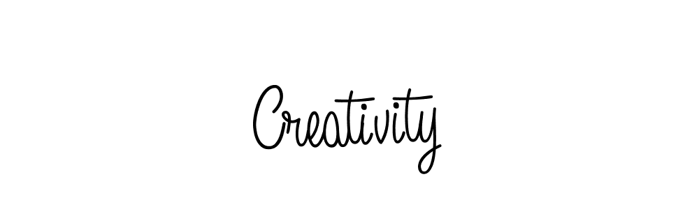 How to make Creativity signature? Angelique-Rose-font-FFP is a professional autograph style. Create handwritten signature for Creativity name. Creativity signature style 5 images and pictures png