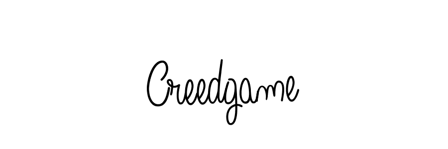 How to Draw Creedgame signature style? Angelique-Rose-font-FFP is a latest design signature styles for name Creedgame. Creedgame signature style 5 images and pictures png