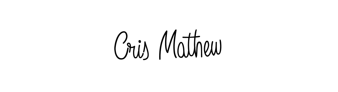 Also we have Cris Mathew name is the best signature style. Create professional handwritten signature collection using Angelique-Rose-font-FFP autograph style. Cris Mathew signature style 5 images and pictures png