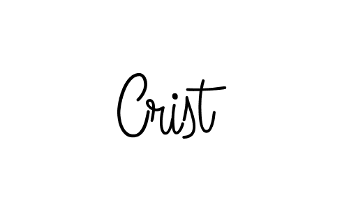 Also we have Crist name is the best signature style. Create professional handwritten signature collection using Angelique-Rose-font-FFP autograph style. Crist signature style 5 images and pictures png