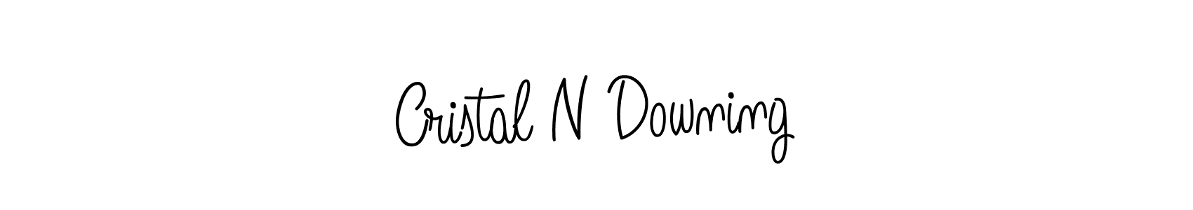 Once you've used our free online signature maker to create your best signature Angelique-Rose-font-FFP style, it's time to enjoy all of the benefits that Cristal N Downing name signing documents. Cristal N Downing signature style 5 images and pictures png