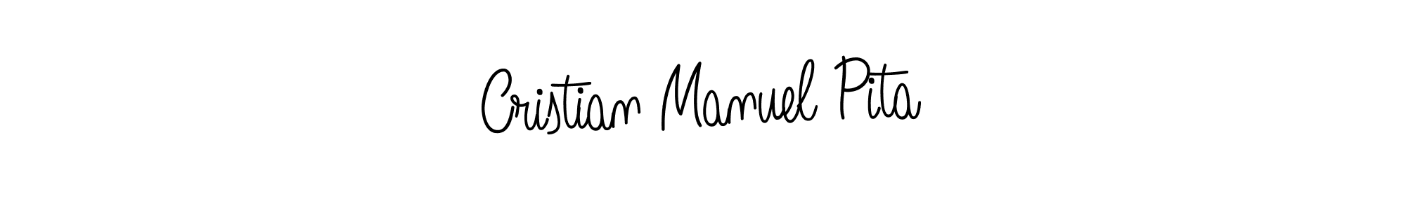 Check out images of Autograph of Cristian Manuel Pita name. Actor Cristian Manuel Pita Signature Style. Angelique-Rose-font-FFP is a professional sign style online. Cristian Manuel Pita signature style 5 images and pictures png