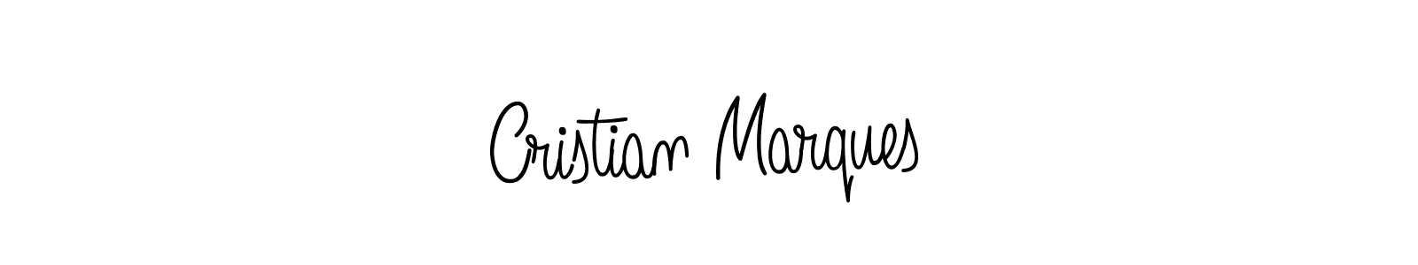 Use a signature maker to create a handwritten signature online. With this signature software, you can design (Angelique-Rose-font-FFP) your own signature for name Cristian Marques. Cristian Marques signature style 5 images and pictures png
