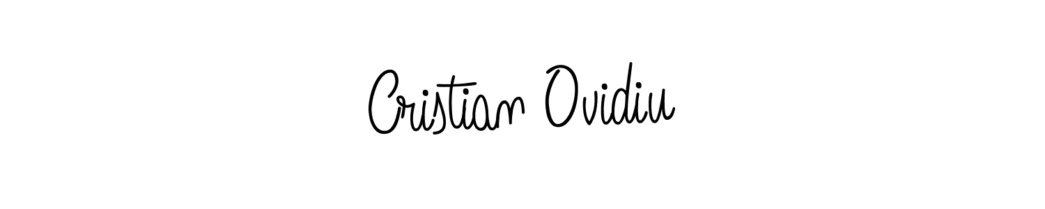 How to Draw Cristian Ovidiu signature style? Angelique-Rose-font-FFP is a latest design signature styles for name Cristian Ovidiu. Cristian Ovidiu signature style 5 images and pictures png