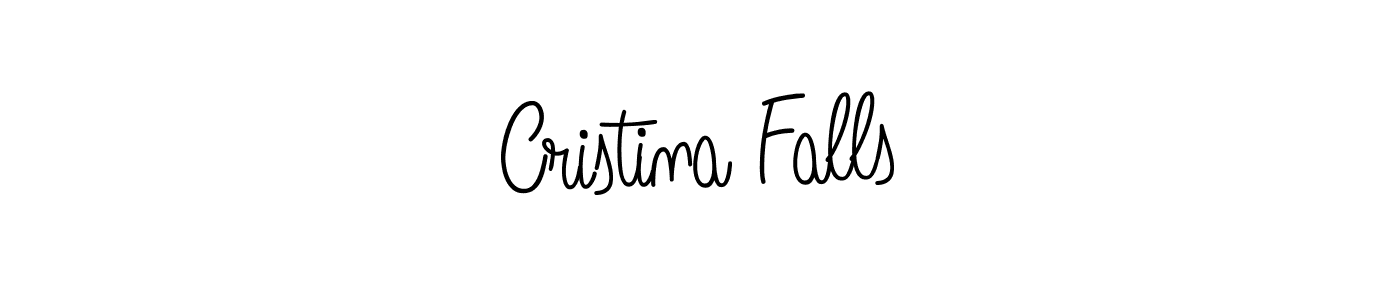 Best and Professional Signature Style for Cristina Falls. Angelique-Rose-font-FFP Best Signature Style Collection. Cristina Falls signature style 5 images and pictures png