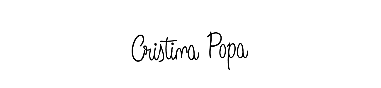 Angelique-Rose-font-FFP is a professional signature style that is perfect for those who want to add a touch of class to their signature. It is also a great choice for those who want to make their signature more unique. Get Cristina Popa name to fancy signature for free. Cristina Popa signature style 5 images and pictures png