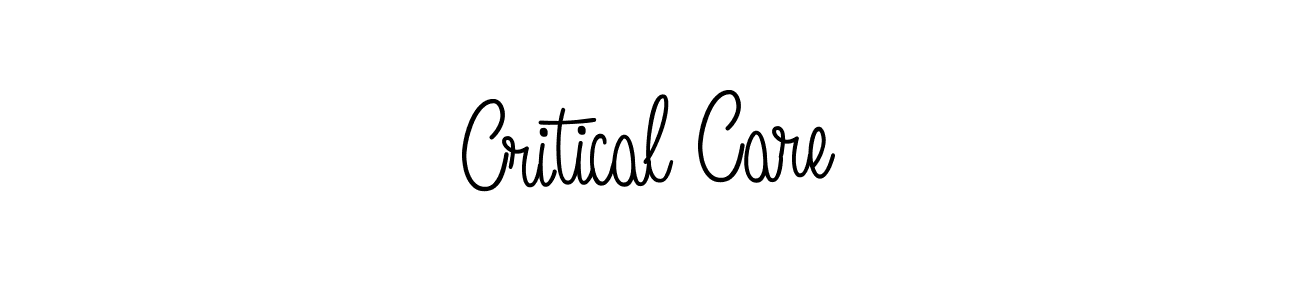 if you are searching for the best signature style for your name Critical Care. so please give up your signature search. here we have designed multiple signature styles  using Angelique-Rose-font-FFP. Critical Care signature style 5 images and pictures png