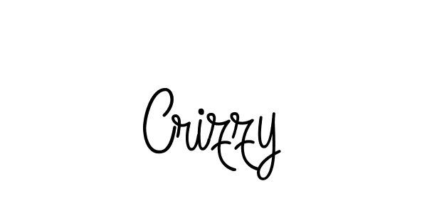 The best way (Angelique-Rose-font-FFP) to make a short signature is to pick only two or three words in your name. The name Crizzy include a total of six letters. For converting this name. Crizzy signature style 5 images and pictures png