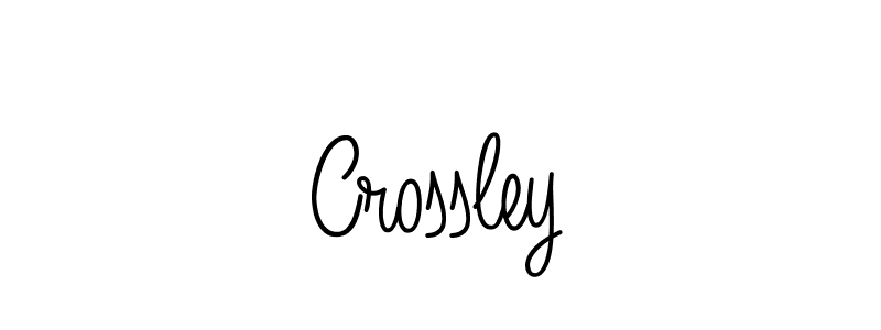 How to make Crossley signature? Angelique-Rose-font-FFP is a professional autograph style. Create handwritten signature for Crossley name. Crossley signature style 5 images and pictures png