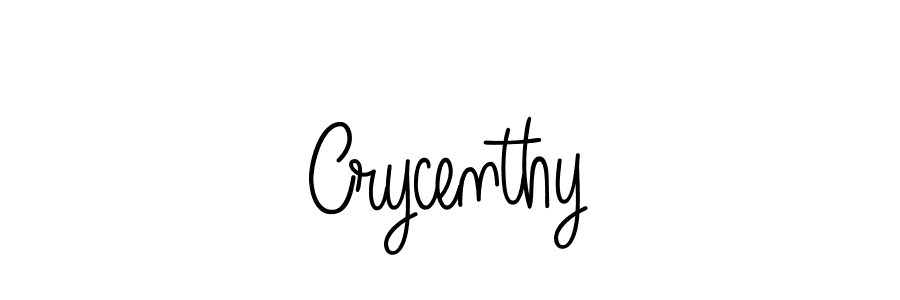 Also we have Crycenthy name is the best signature style. Create professional handwritten signature collection using Angelique-Rose-font-FFP autograph style. Crycenthy signature style 5 images and pictures png