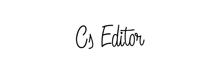 Once you've used our free online signature maker to create your best signature Angelique-Rose-font-FFP style, it's time to enjoy all of the benefits that Cs Editor name signing documents. Cs Editor signature style 5 images and pictures png