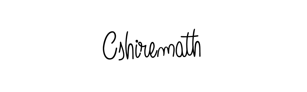 How to make Cshiremath name signature. Use Angelique-Rose-font-FFP style for creating short signs online. This is the latest handwritten sign. Cshiremath signature style 5 images and pictures png