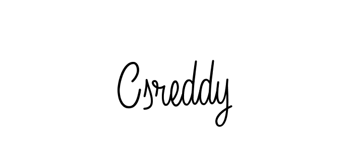 How to Draw Csreddy signature style? Angelique-Rose-font-FFP is a latest design signature styles for name Csreddy. Csreddy signature style 5 images and pictures png