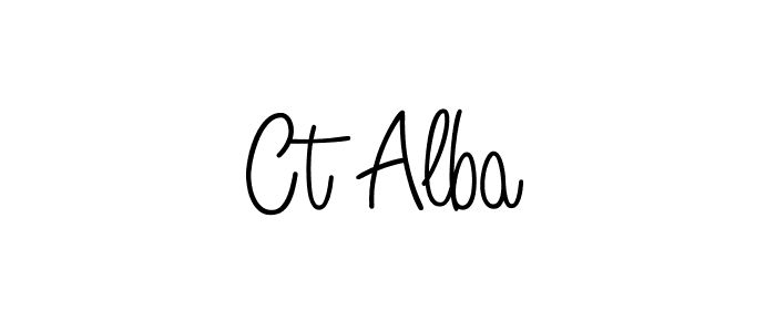 Check out images of Autograph of Ct Alba name. Actor Ct Alba Signature Style. Angelique-Rose-font-FFP is a professional sign style online. Ct Alba signature style 5 images and pictures png