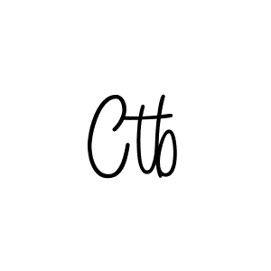 Use a signature maker to create a handwritten signature online. With this signature software, you can design (Angelique-Rose-font-FFP) your own signature for name Ctb. Ctb signature style 5 images and pictures png