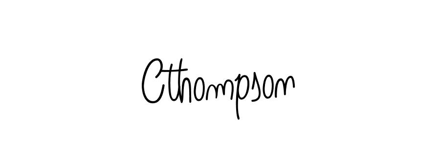 Use a signature maker to create a handwritten signature online. With this signature software, you can design (Angelique-Rose-font-FFP) your own signature for name Cthompson. Cthompson signature style 5 images and pictures png