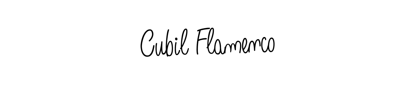 The best way (Angelique-Rose-font-FFP) to make a short signature is to pick only two or three words in your name. The name Cubil Flamenco include a total of six letters. For converting this name. Cubil Flamenco signature style 5 images and pictures png