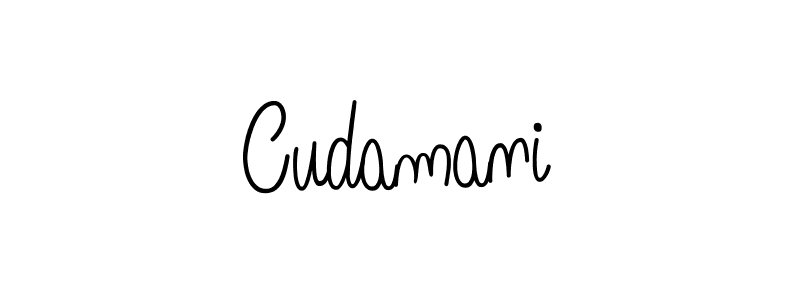 How to make Cudamani signature? Angelique-Rose-font-FFP is a professional autograph style. Create handwritten signature for Cudamani name. Cudamani signature style 5 images and pictures png