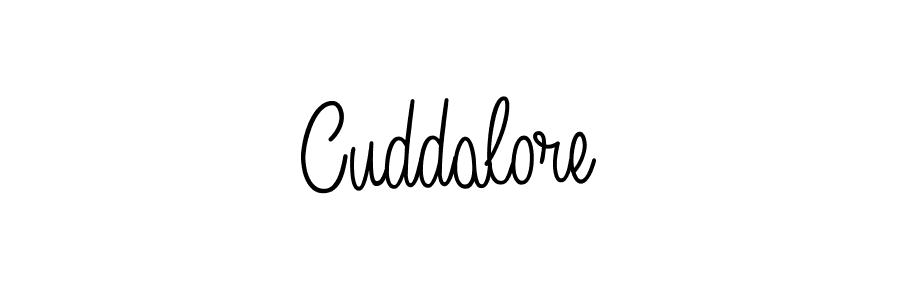 How to make Cuddalore name signature. Use Angelique-Rose-font-FFP style for creating short signs online. This is the latest handwritten sign. Cuddalore signature style 5 images and pictures png