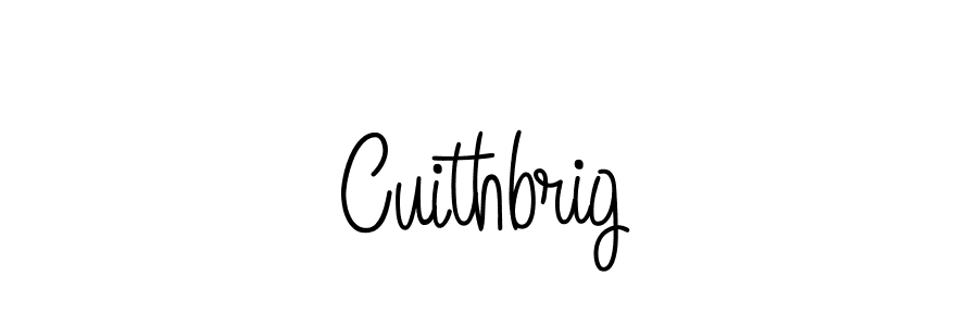 Cuithbrig stylish signature style. Best Handwritten Sign (Angelique-Rose-font-FFP) for my name. Handwritten Signature Collection Ideas for my name Cuithbrig. Cuithbrig signature style 5 images and pictures png