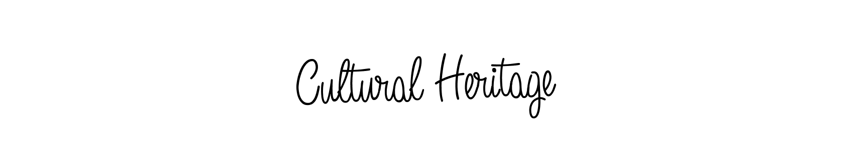 Create a beautiful signature design for name Cultural Heritage. With this signature (Angelique-Rose-font-FFP) fonts, you can make a handwritten signature for free. Cultural Heritage signature style 5 images and pictures png