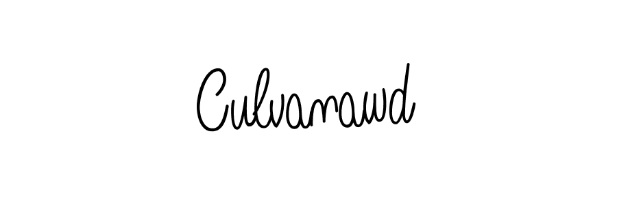 You should practise on your own different ways (Angelique-Rose-font-FFP) to write your name (Culvanawd) in signature. don't let someone else do it for you. Culvanawd signature style 5 images and pictures png