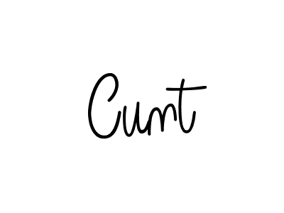 How to make Cunt signature? Angelique-Rose-font-FFP is a professional autograph style. Create handwritten signature for Cunt name. Cunt signature style 5 images and pictures png