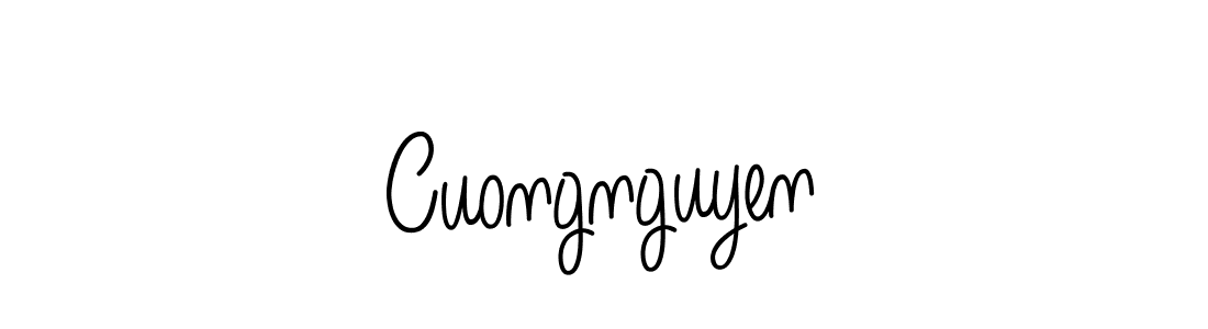 How to make Cuongnguyen signature? Angelique-Rose-font-FFP is a professional autograph style. Create handwritten signature for Cuongnguyen name. Cuongnguyen signature style 5 images and pictures png