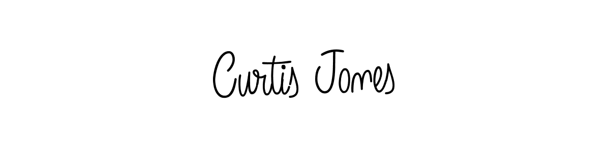 You should practise on your own different ways (Angelique-Rose-font-FFP) to write your name (Curtis Jones) in signature. don't let someone else do it for you. Curtis Jones signature style 5 images and pictures png