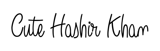 Elevate your brand with a stunning Cute Hashir Khan eSignature. The Angelique-Rose-font-FFP style provides a balanced, flowing aesthetic for everyday signing. Cute Hashir Khan signature style 5 images and pictures png