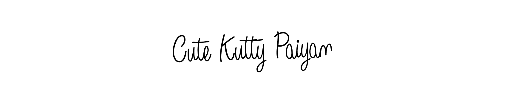 Angelique-Rose-font-FFP is a professional signature style that is perfect for those who want to add a touch of class to their signature. It is also a great choice for those who want to make their signature more unique. Get Cute Kutty Paiyan name to fancy signature for free. Cute Kutty Paiyan signature style 5 images and pictures png