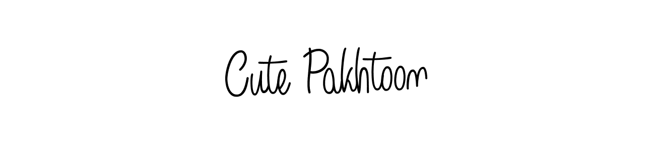 How to make Cute Pakhtoon name signature. Use Angelique-Rose-font-FFP style for creating short signs online. This is the latest handwritten sign. Cute Pakhtoon signature style 5 images and pictures png