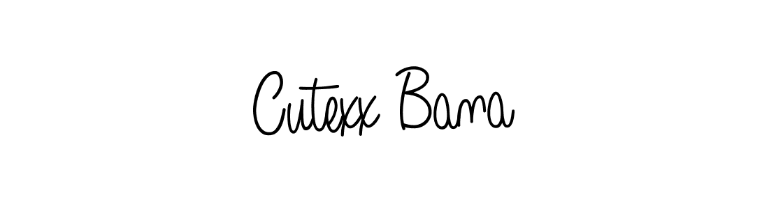 Once you've used our free online signature maker to create your best signature Angelique-Rose-font-FFP style, it's time to enjoy all of the benefits that Cutexx Bana name signing documents. Cutexx Bana signature style 5 images and pictures png