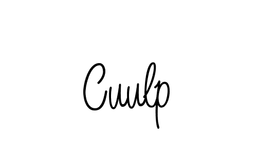 Create a beautiful signature design for name Cuulp. With this signature (Angelique-Rose-font-FFP) fonts, you can make a handwritten signature for free. Cuulp signature style 5 images and pictures png