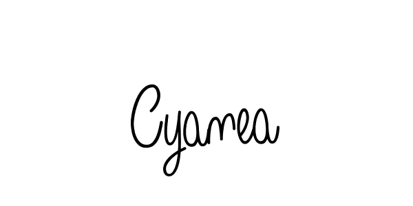 Make a beautiful signature design for name Cyanea. Use this online signature maker to create a handwritten signature for free. Cyanea signature style 5 images and pictures png
