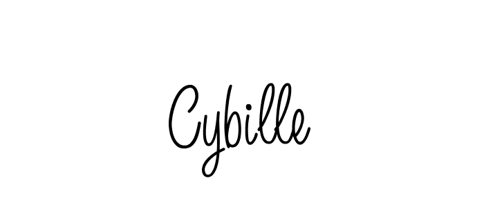 How to make Cybille signature? Angelique-Rose-font-FFP is a professional autograph style. Create handwritten signature for Cybille name. Cybille signature style 5 images and pictures png